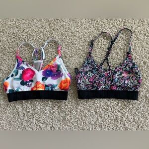 PINK Victoria’s Secret XS Floral Sports Bras